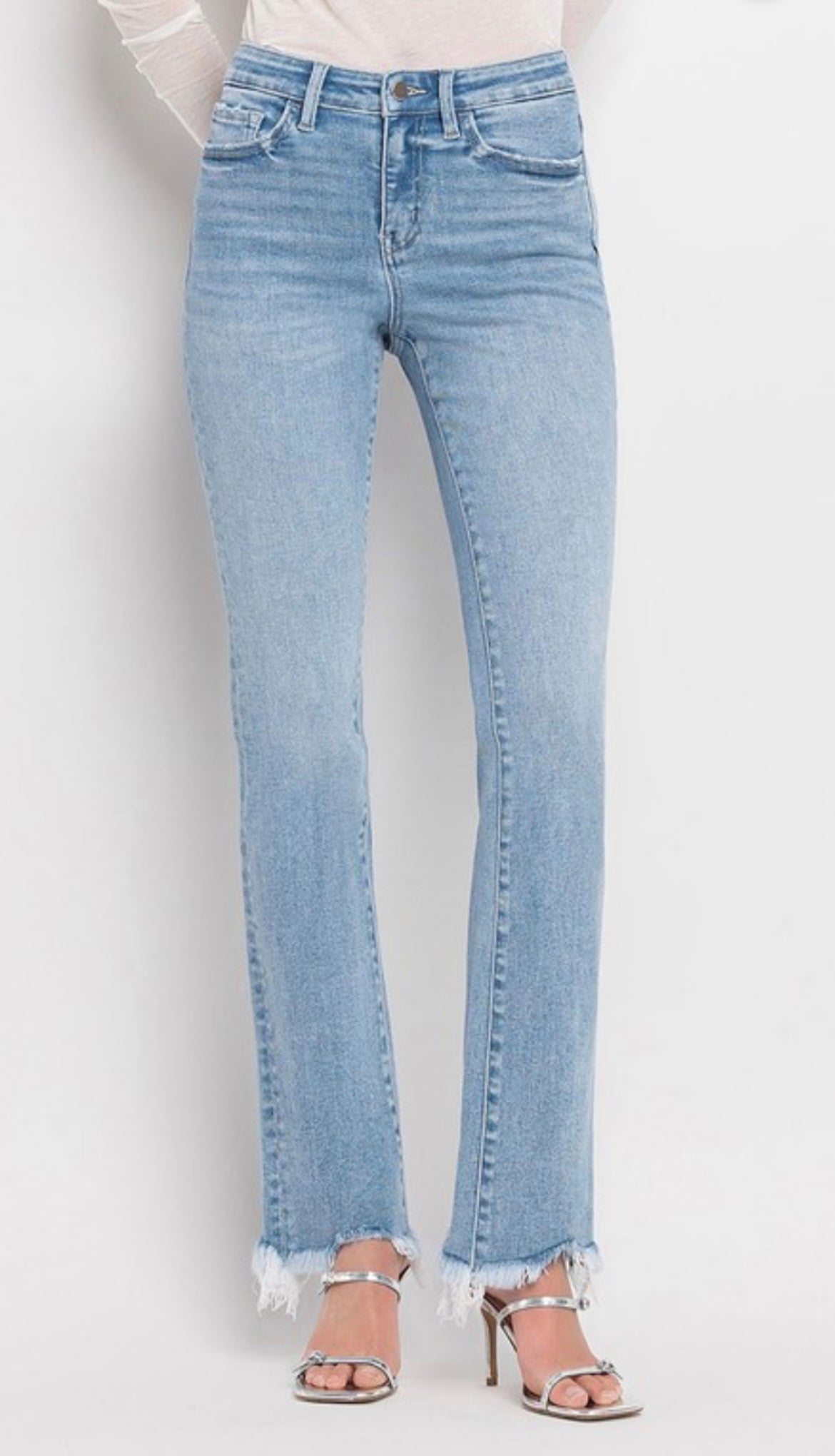 High Rise Bootcut Jeans