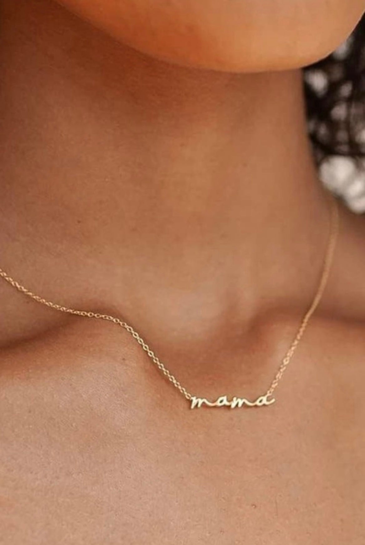 Mama Gold Chain Necklace
