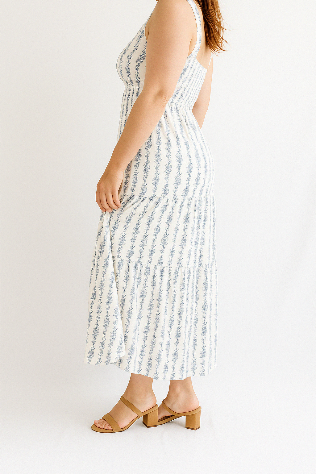 Piper Tiered Midi Dress