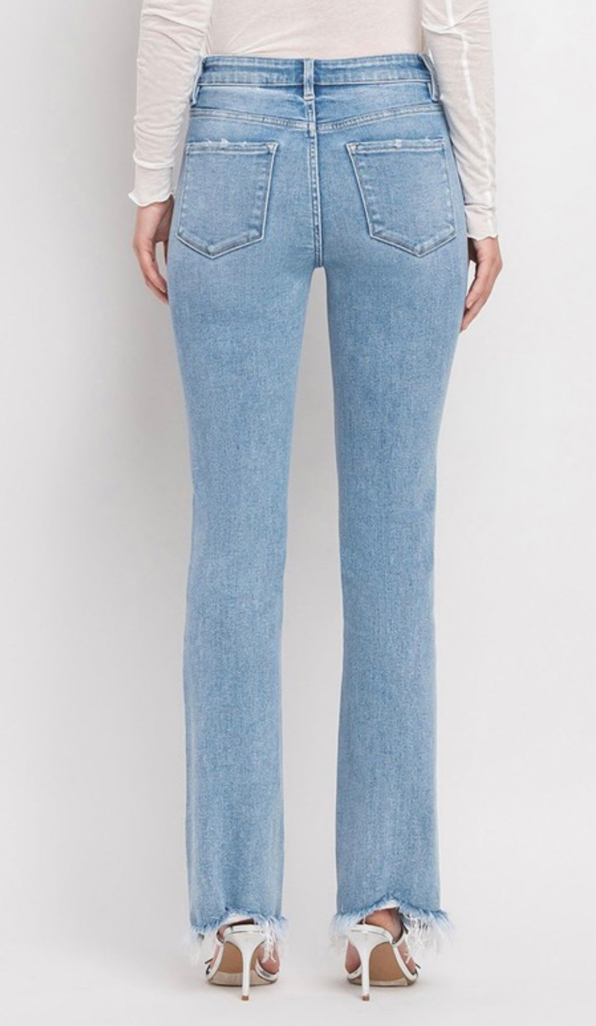 High Rise Bootcut Jeans