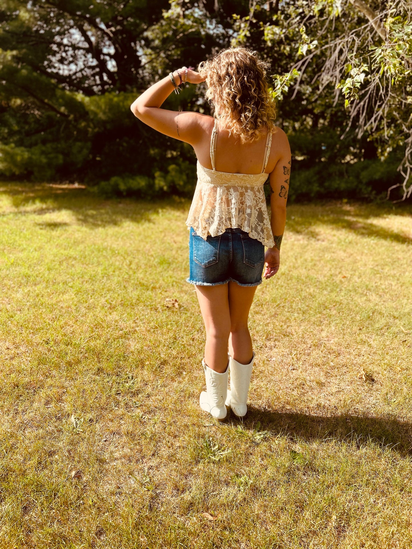 Willow Garden Lace Top