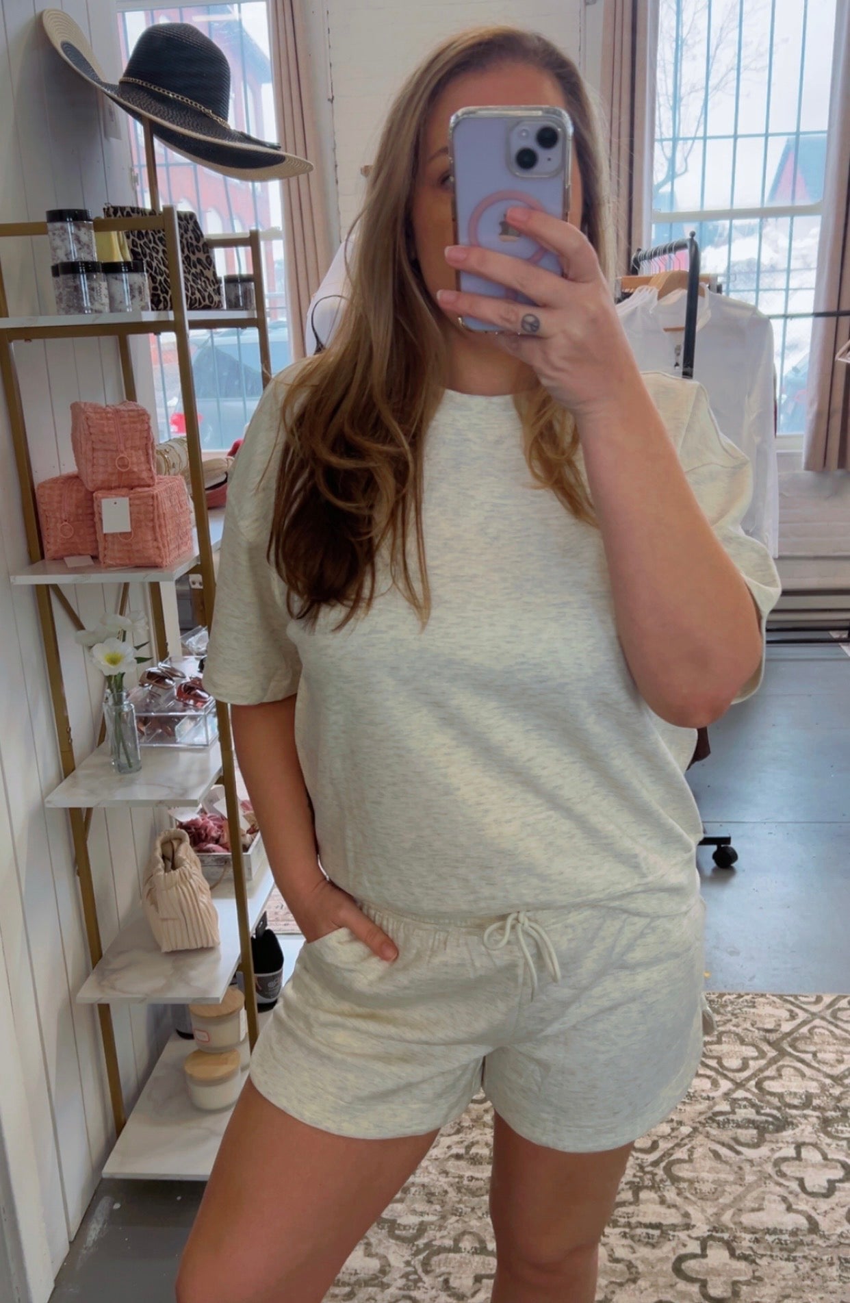 Vanilla Short Loungewear Set
