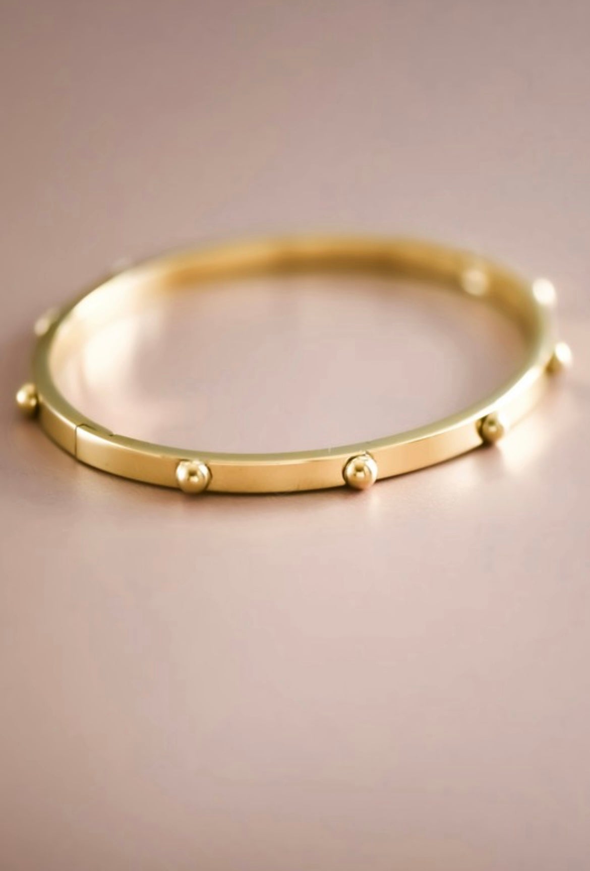 Gold Studded Bangle