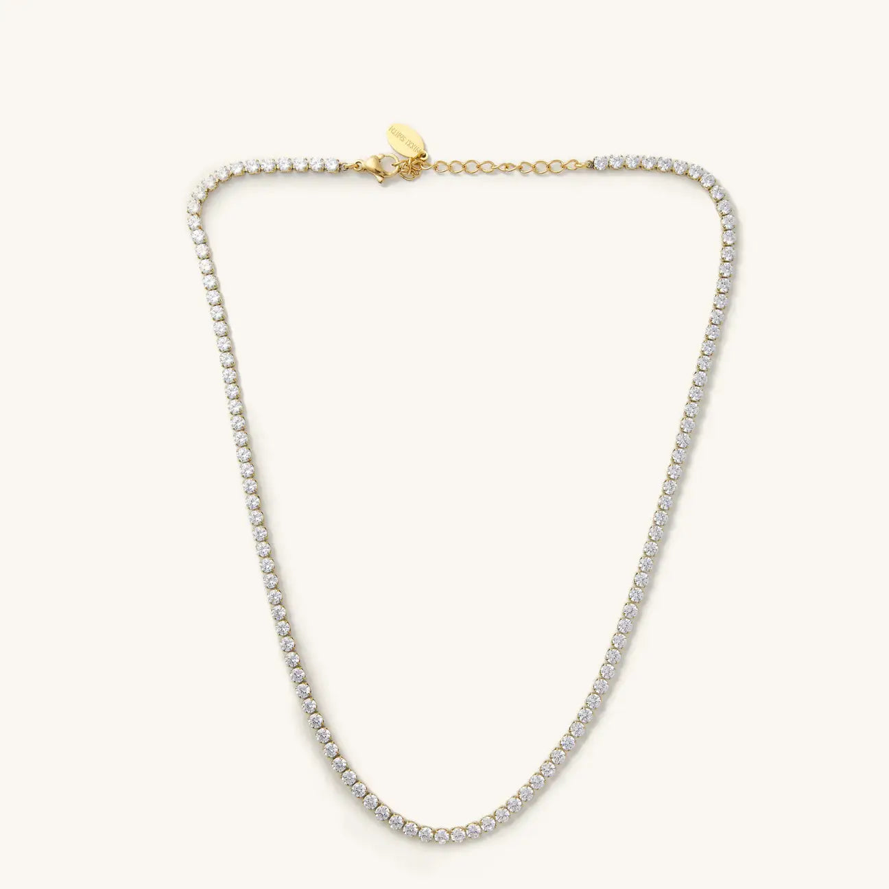 Gold Tennis Shimmer Necklace
