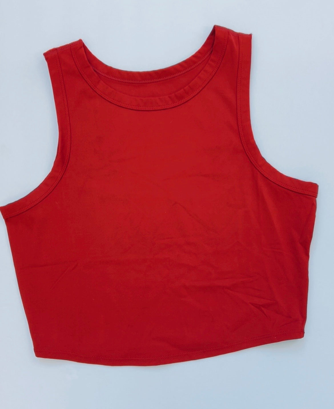 Burgundy Active Tank Top