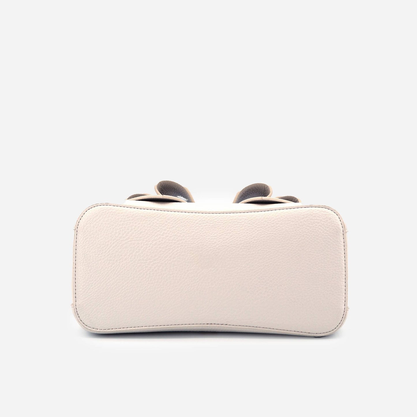Cream Bow Crossbody Handbag