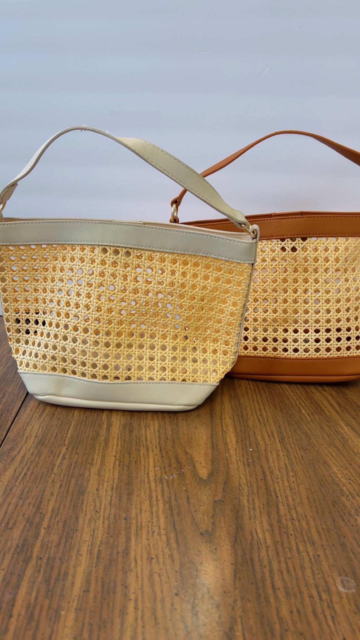 Woven Bucket Bag