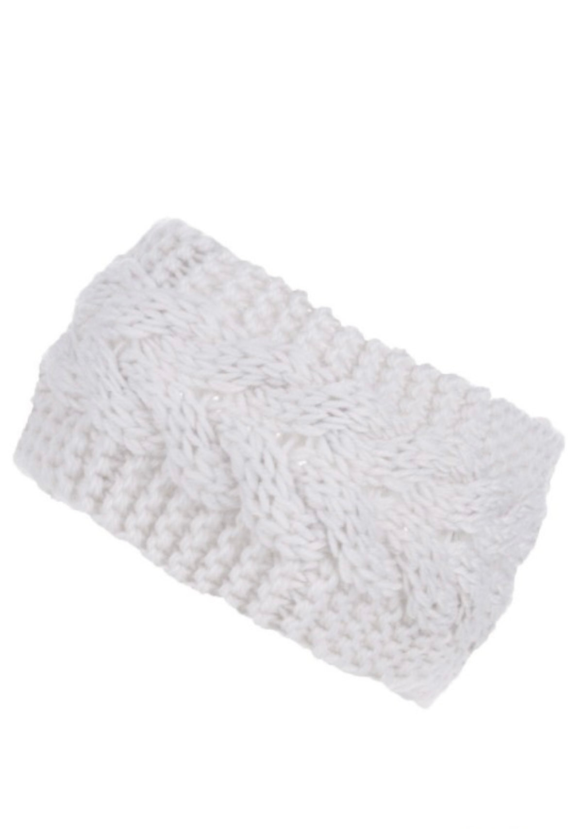 Crochet Cable Knit Headband