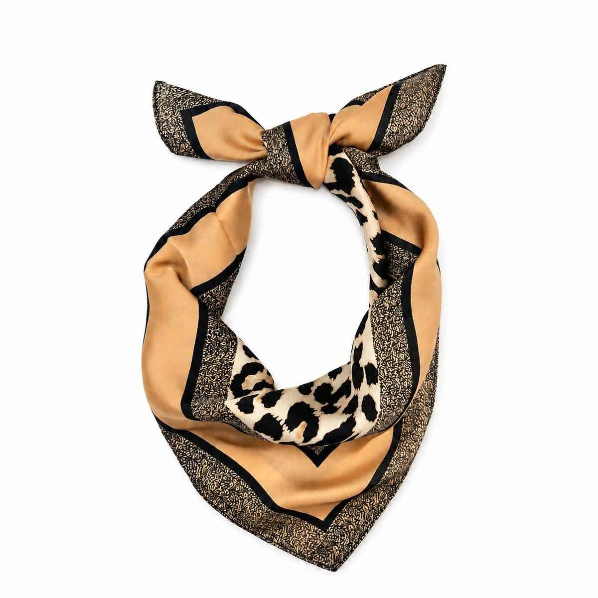 Leopard Silky Scarf