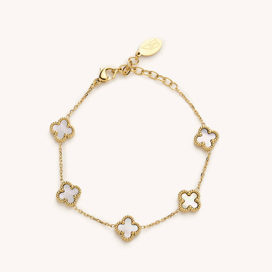 Mini White Flora Bracelet