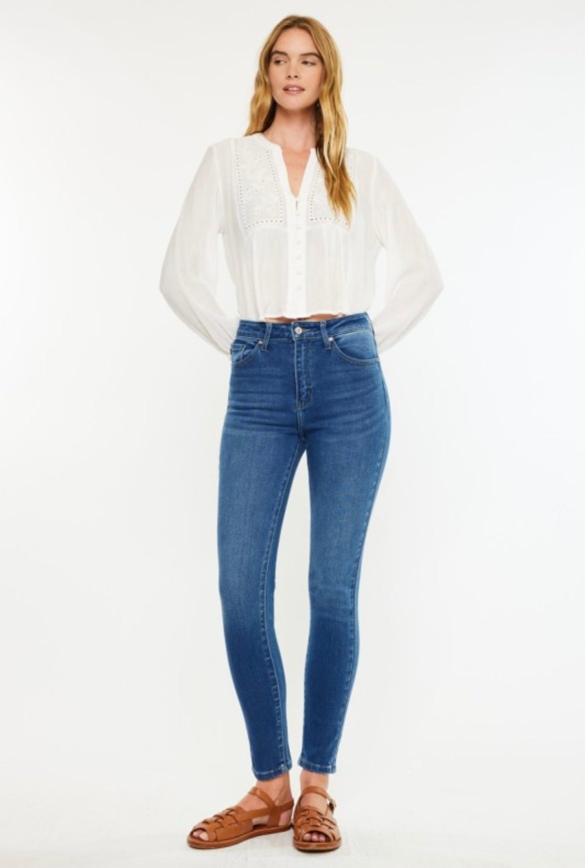 High Rise Super Skinny Jeans