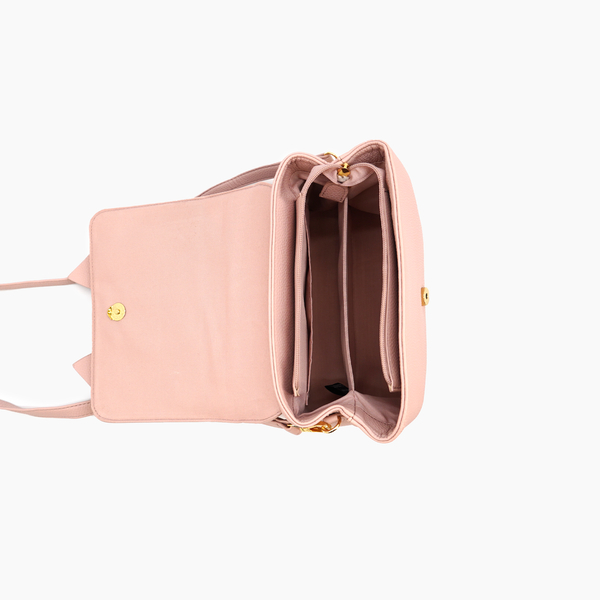 Blush Bow Crossbody Purse