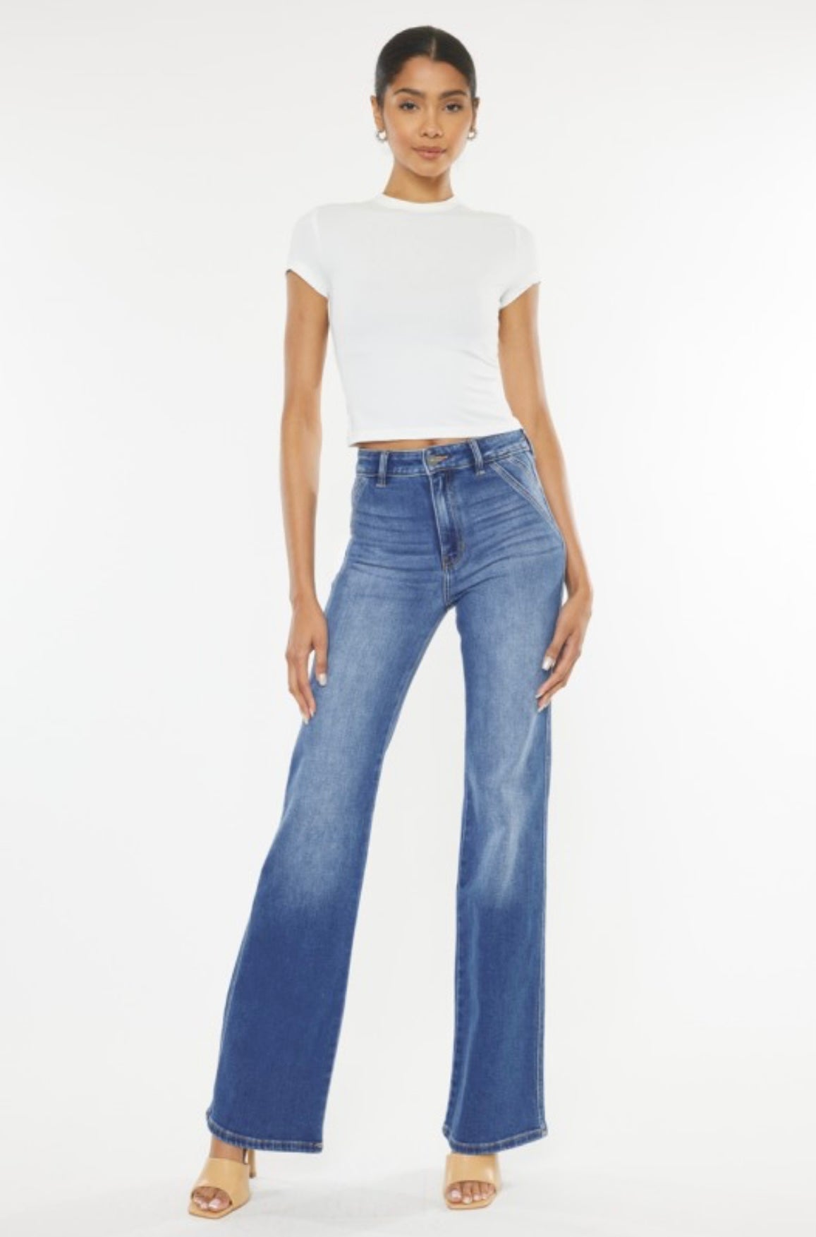 Ultra High Rise Sculpted Flare Jeans