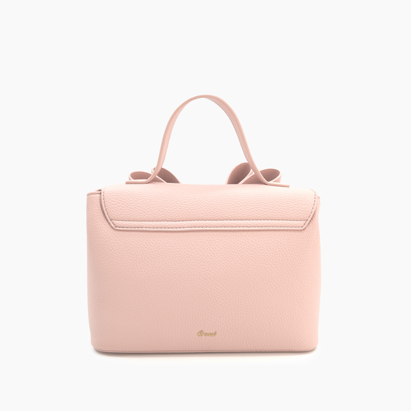 Blush Bow Crossbody Purse