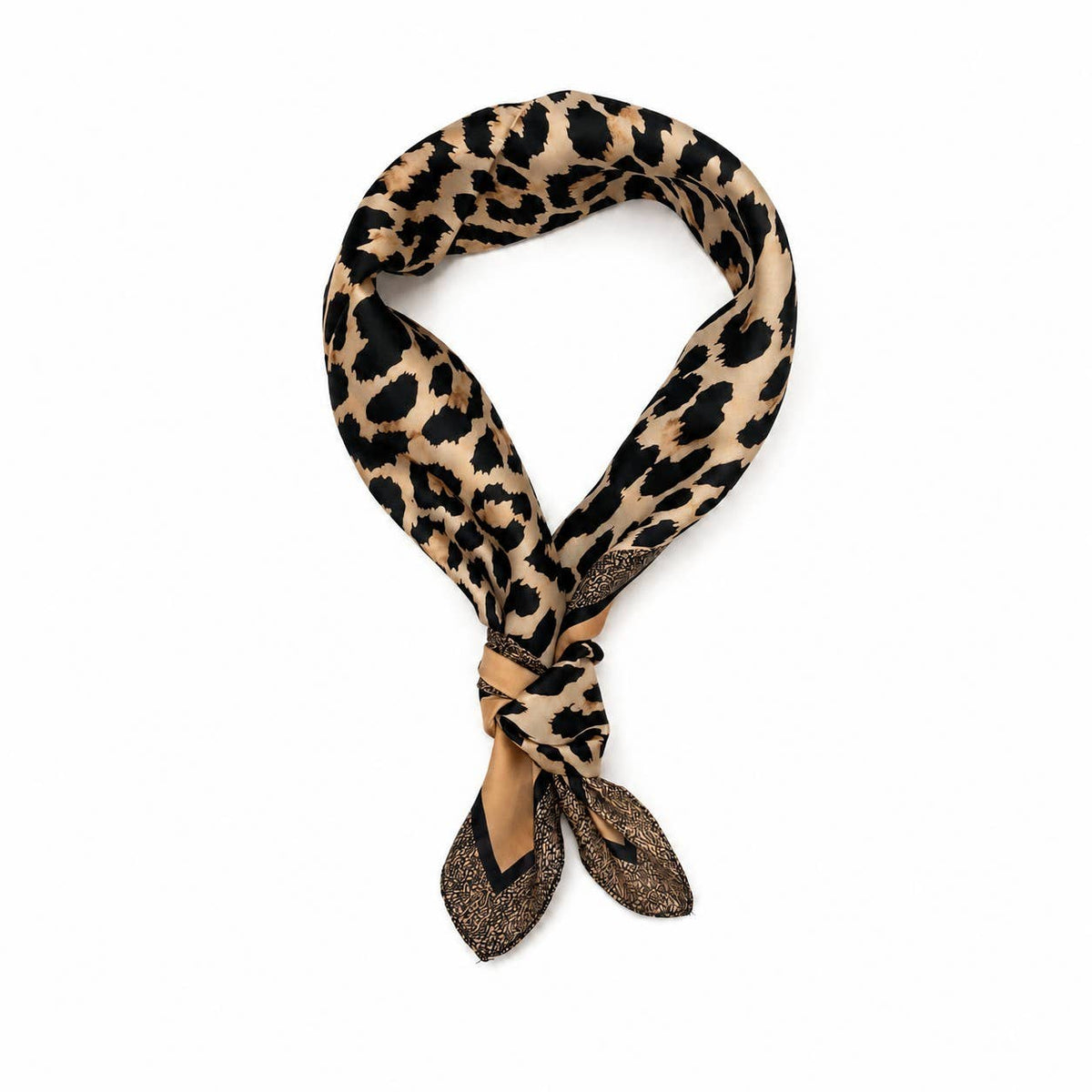 Leopard Silky Scarf