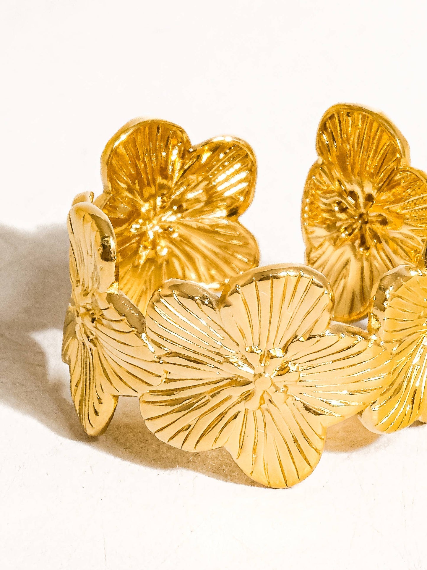 Gold Flower Ring