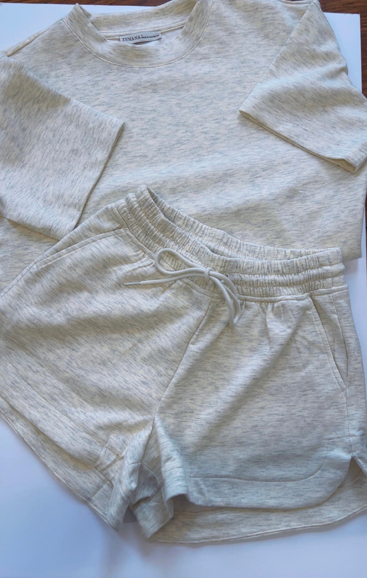 Vanilla Short Loungewear Set