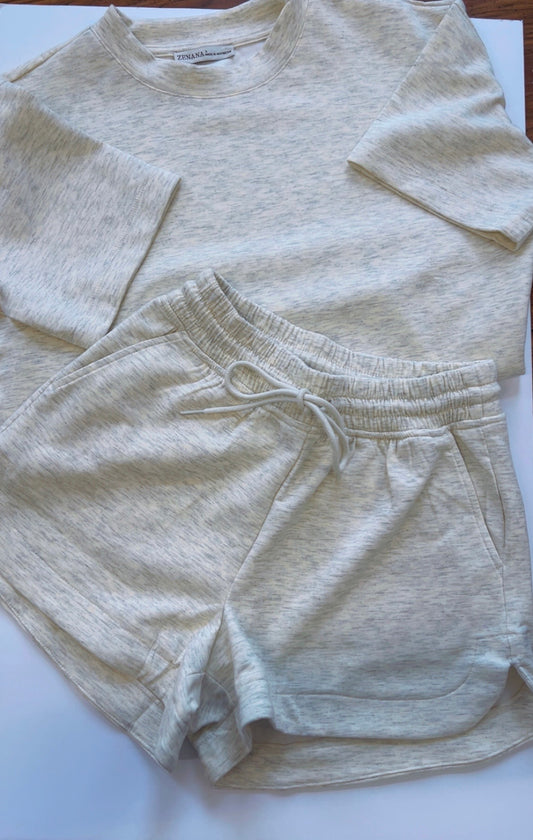 Vanilla Short Loungewear Set
