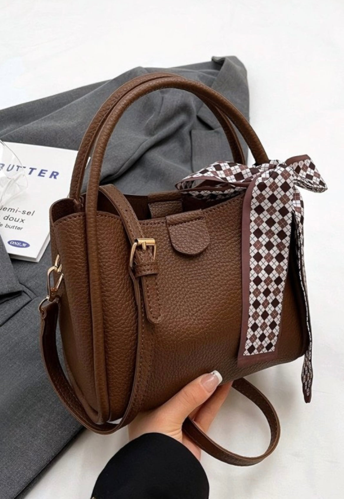 Mini Crossbody Tote Bag