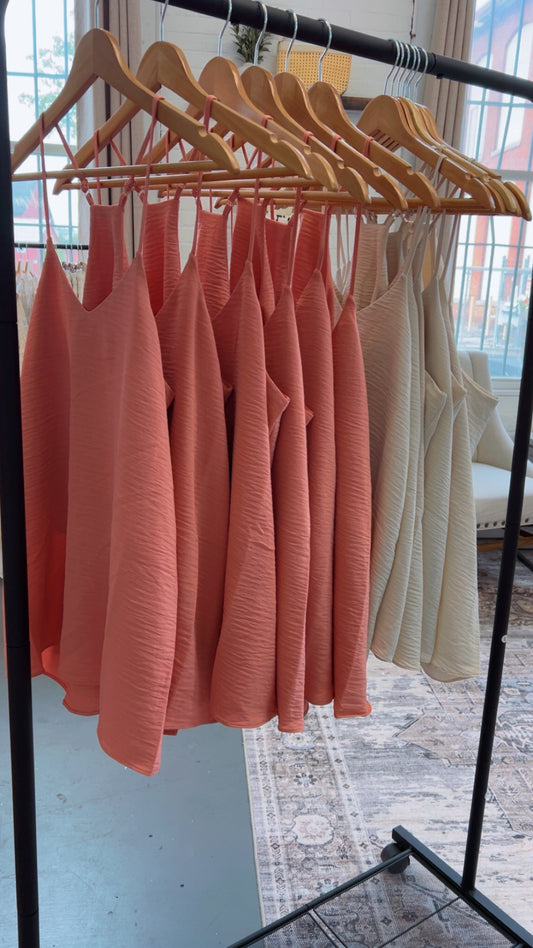 Woven Airflow Cami Top
