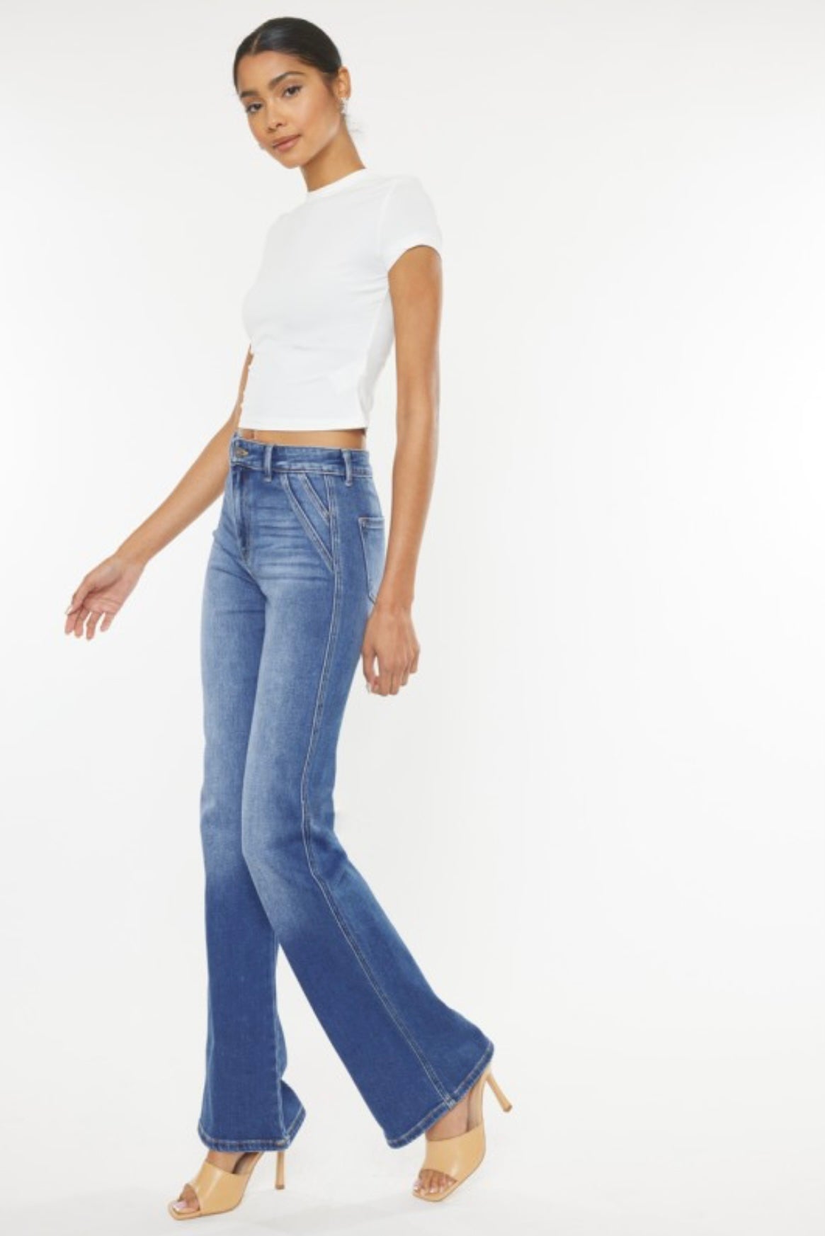 Ultra High Rise Sculpted Flare Jeans
