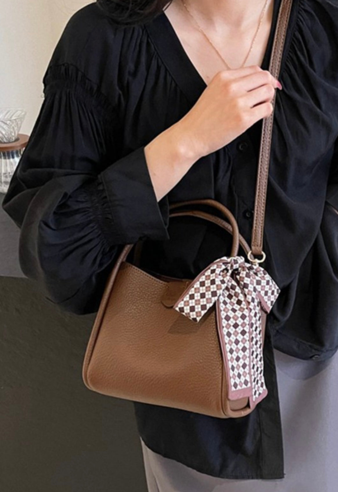 Mini Crossbody Tote Bag