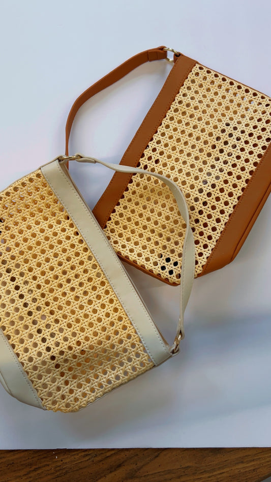 Woven Bucket Bag