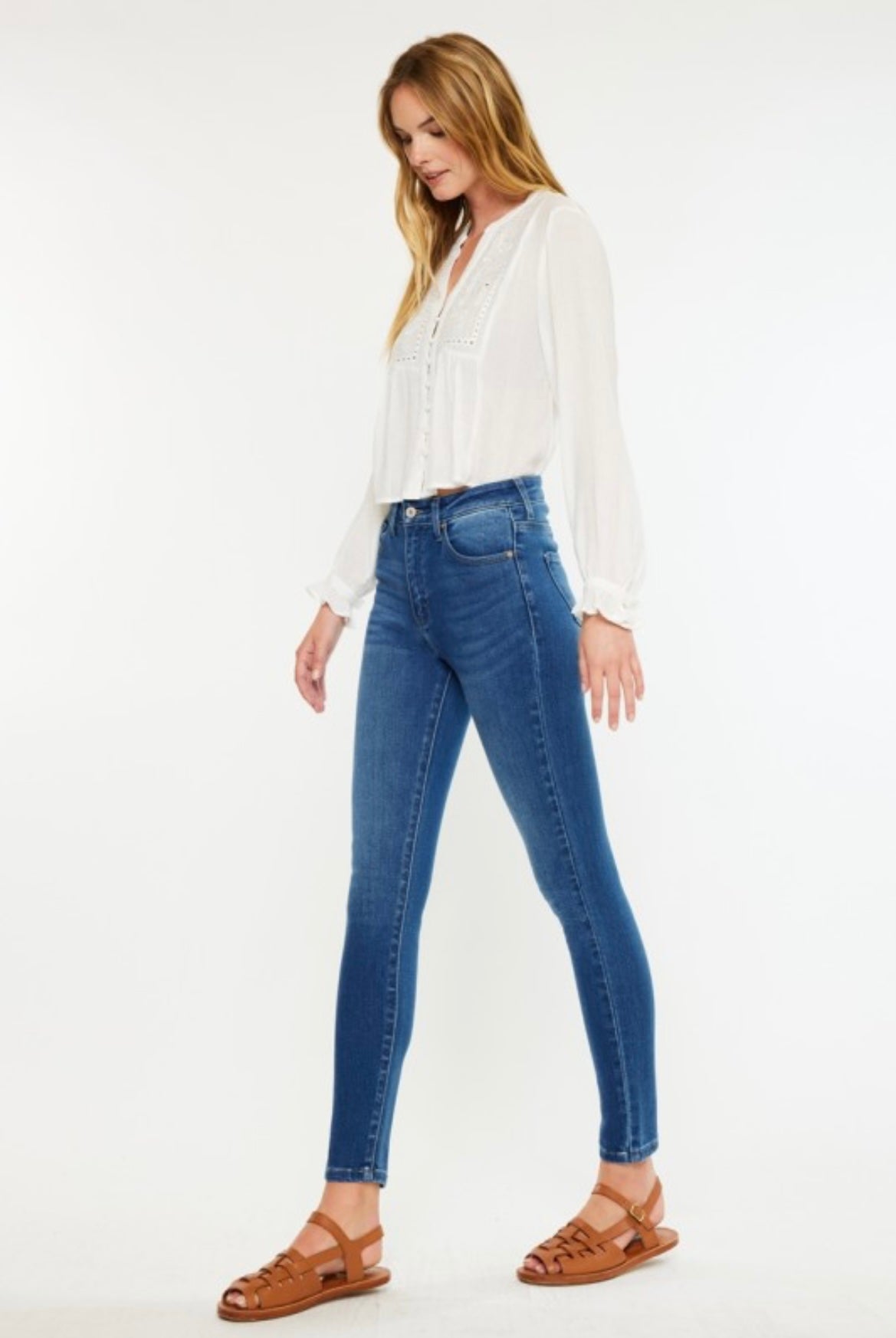 High Rise Super Skinny Jeans