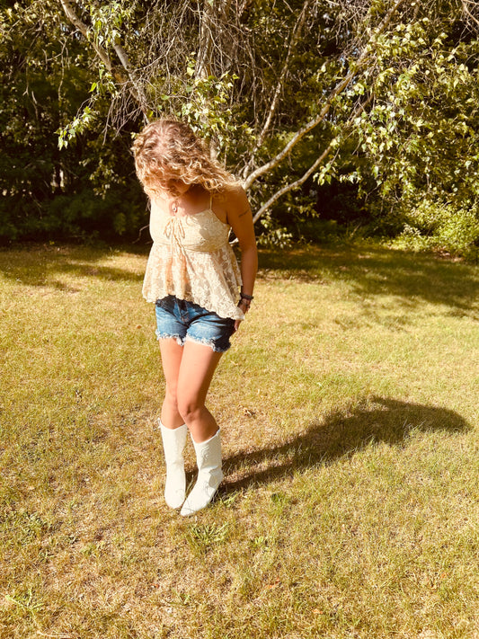 Willow Garden Lace Top