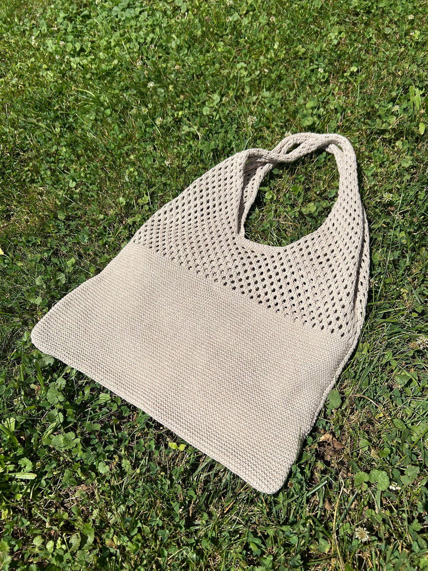 Willow Beige Shoulder Tote Bag
