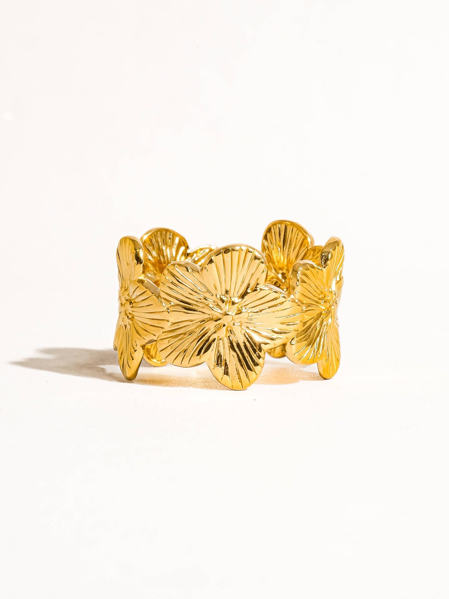 Gold Flower Ring