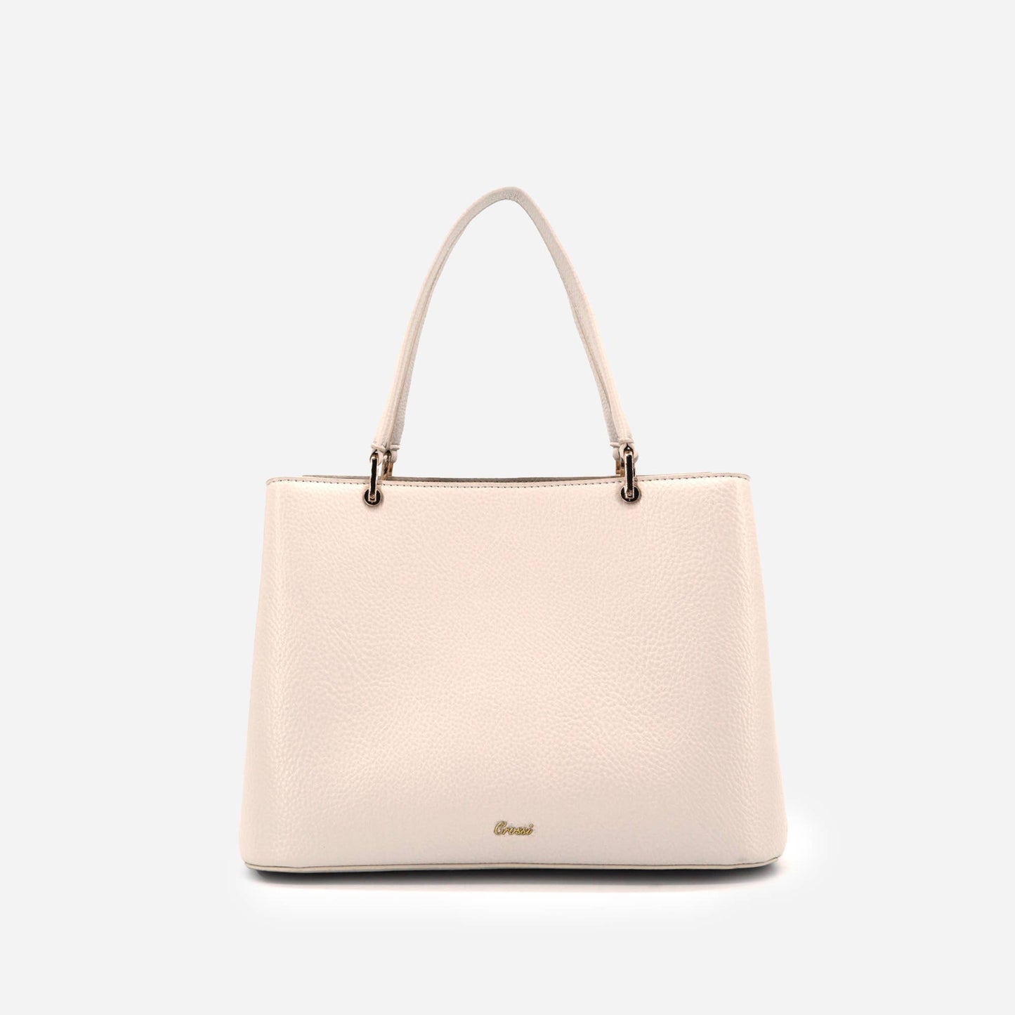 Cream Bow Crossbody Handbag