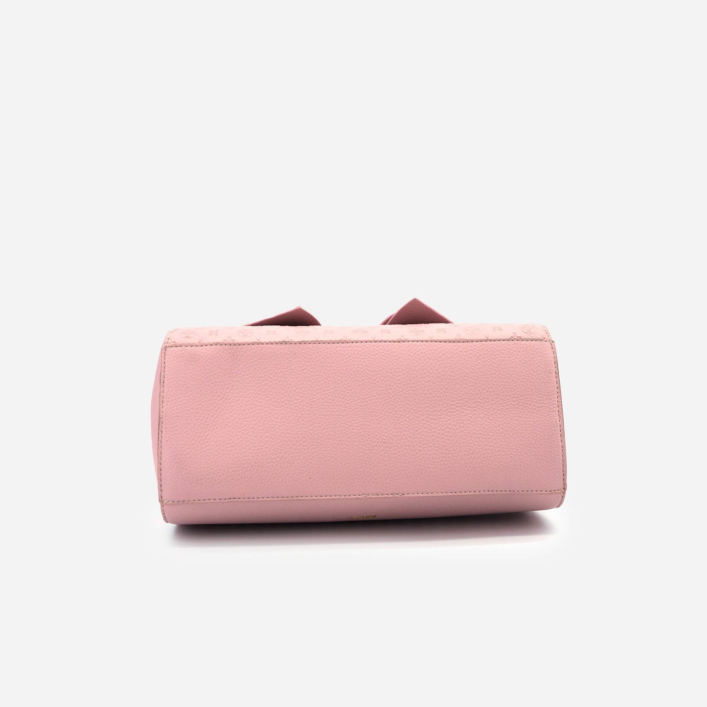 Blush Cross Bow Satchel Handbag