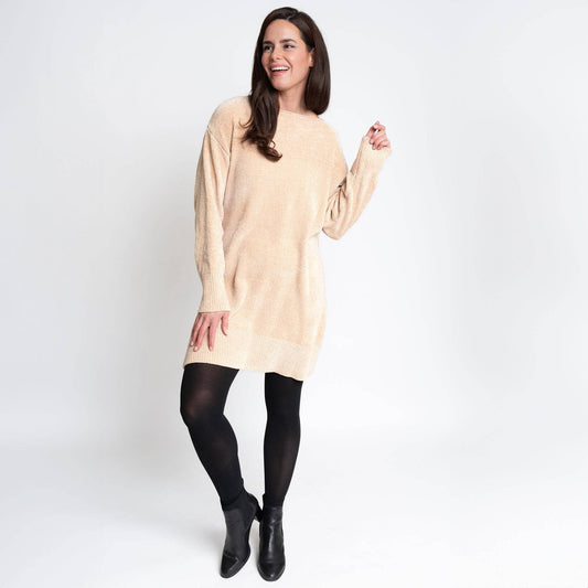 Chenille Sweater Dress